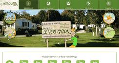 Desktop Screenshot of camping-levertgazon.com
